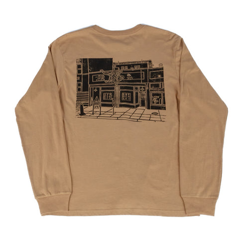 303 Boards - 303 X Jesse Clyncke Colfax Long Sleeve Pocket Shirt (Tan)
